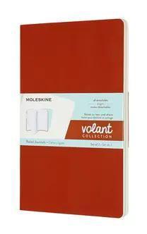 Блокнот Moleskine Volant, 96стр, в линейку, мягкая обложка, оранжевый [qp721f16b24] - фото 1 - id-p220589970