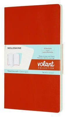 Блокнот Moleskine Volant, 96стр, в линейку, мягкая обложка, оранжевый [qp721f16b24] - фото 2 - id-p220589970