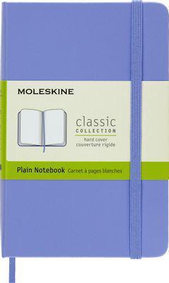 Блокнот MOLESKINE Classic, 192стр, без разлиновки, твердая обложка, голубая гортензия [qp012b42] - фото 1 - id-p220589981