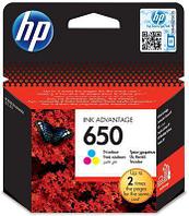 Картридж HP 650, многоцветный / CZ102AE/CZ102AK