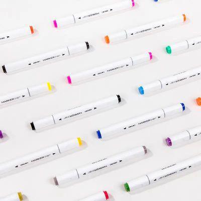 Набор маркеров для скетчинга DELI 70802-36, 36 цвет., двойной пишущий наконечник - фото 4 - id-p220451330