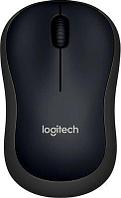 Мышь Logitech B220, оптическая, беспроводная, USB, черный [910-005553]