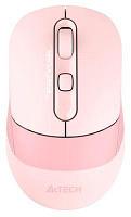 Мышь A4TECH Fstyler FB10C, оптическая, беспроводная, USB, розовый [fb10c baby pink]