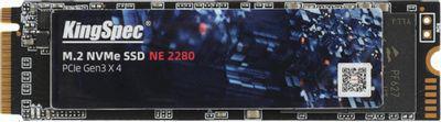 SSD накопитель KINGSPEC NE-128 128ГБ, M.2 2280, PCIe 3.0 x4, NVMe, M.2 - фото 1 - id-p220590267