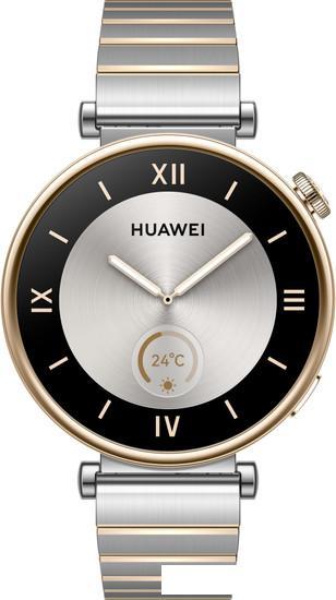 Умные часы Huawei Watch GT 4 41 мм (серебристо-золотой) - фото 2 - id-p220709449