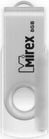 USB Flash Mirex SWIVEL WHITE 8GB (13600-FMUSWT08)