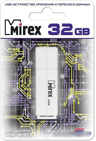 USB Flash Mirex Color Blade Line 32GB (белый) [13600-FMULWH32] - фото 3 - id-p220979269