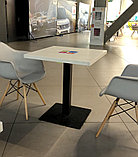 Мебельное подстолье «Флат» для квадратного стола высотой 72см, полимерное покрытие, фото 6