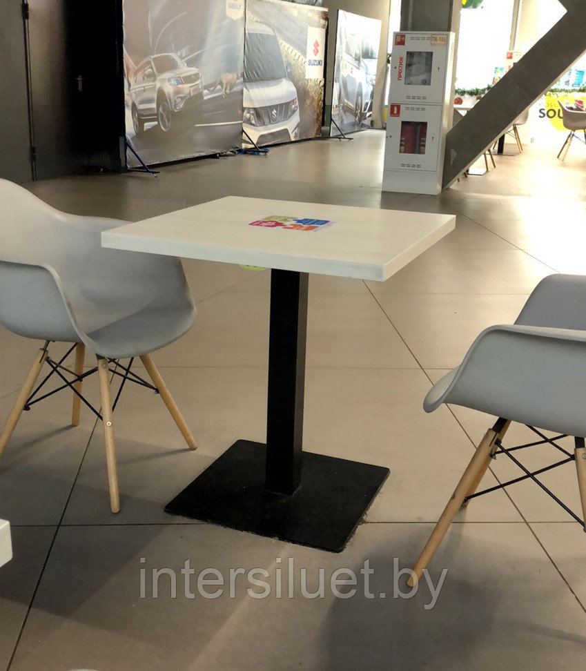 Мебельное подстолье «Флат» для квадратного стола высотой 72см, полимерное покрытие - фото 6 - id-p5184199