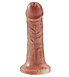 Страпон на виниловых трусиках King Cock Strap on Harness with Cock мулат 15 см, фото 2