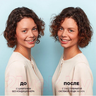 Набор косметики для волос Nioxin Система 6 шампунь 150мл+кондиционер 150мл+маска 50мл - фото 5 - id-p220980229