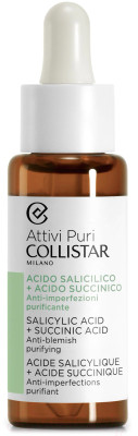 Сыворотка для лица Collistar Attivi Puri Salicylic Acid + Succinic Acid - фото 1 - id-p220980619