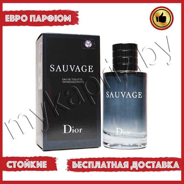 Евро парфюмерия Dior Sauvage edt 100ml Мужской - фото 1 - id-p220973606