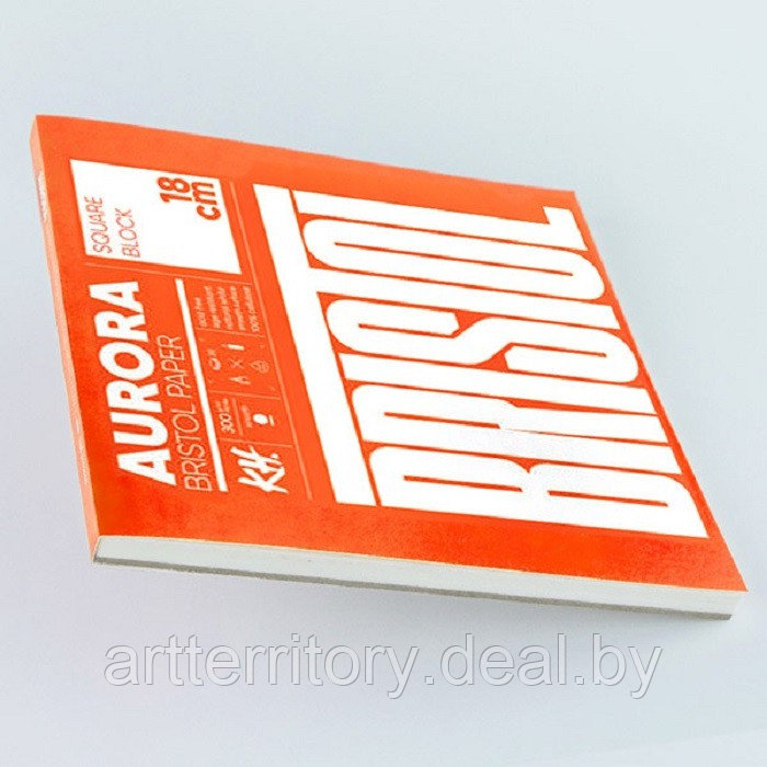 Альбом-склейка для графики Aurora Bristol RAW, 18х18 см, 300 г/м2, 20 листов, целлюлоза 100% - фото 2 - id-p220982739