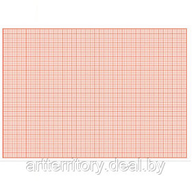 Бумага масштабно-координатная Красная звезда, А3, 1 лист