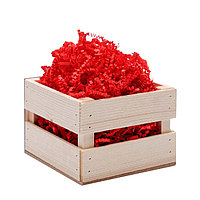 Наполнитель декоративный бумажный Сима-ленд Красный-коралловый, 50 гр