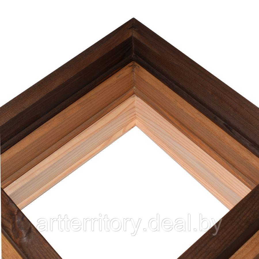 Рамка деревянная для холста 40х50 Д2534К/4265 (орех) - фото 4 - id-p220982539