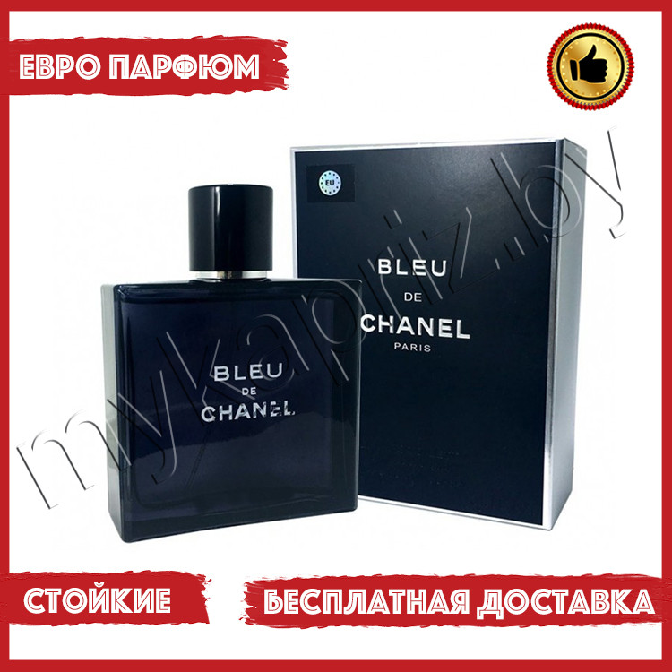 Евро парфюмерия Chanel Bleu De Chanel edt 100ml Мужской - фото 1 - id-p220947402