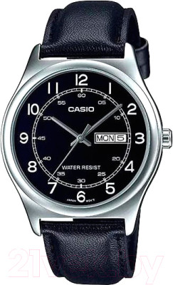 Часы наручные мужские Casio MTP-V006L-1B2 - фото 1 - id-p220980176