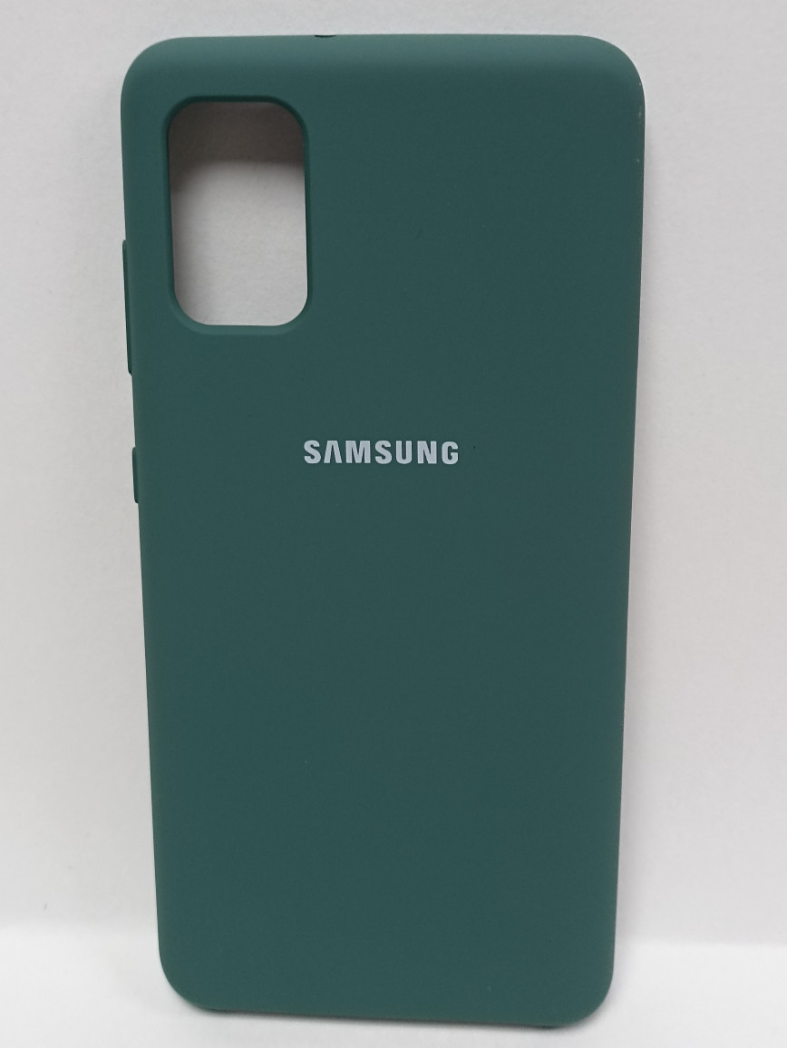 Чехол Samsung A41 soft touch зеленый - фото 1 - id-p220984741