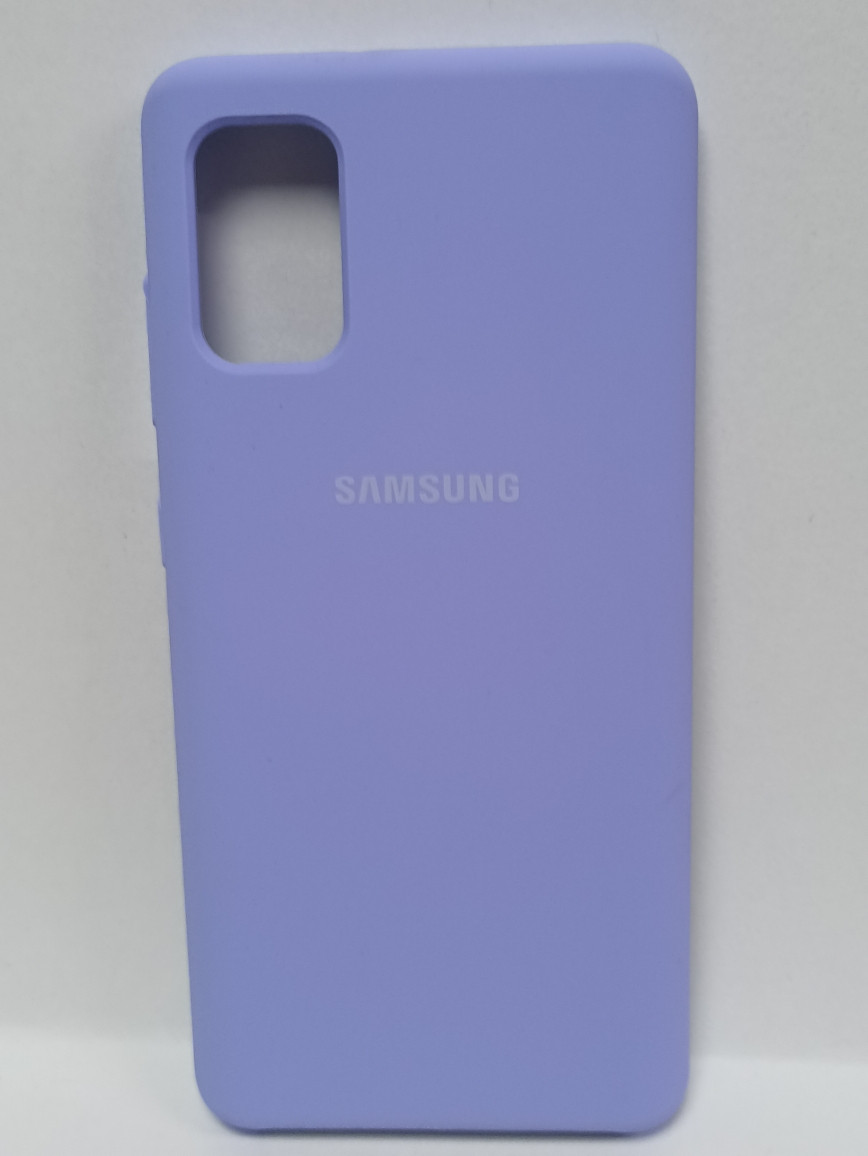 Чехол Samsung A41 soft touch фиолетовый - фото 1 - id-p220984748