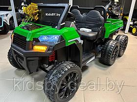 Детский электромобиль RiverToys T100TT (зеленый)