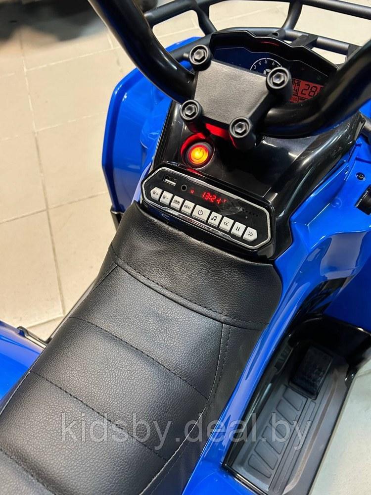 Детский электроквадроцикл RiverToys JS009 (синий) - фото 2 - id-p181943885