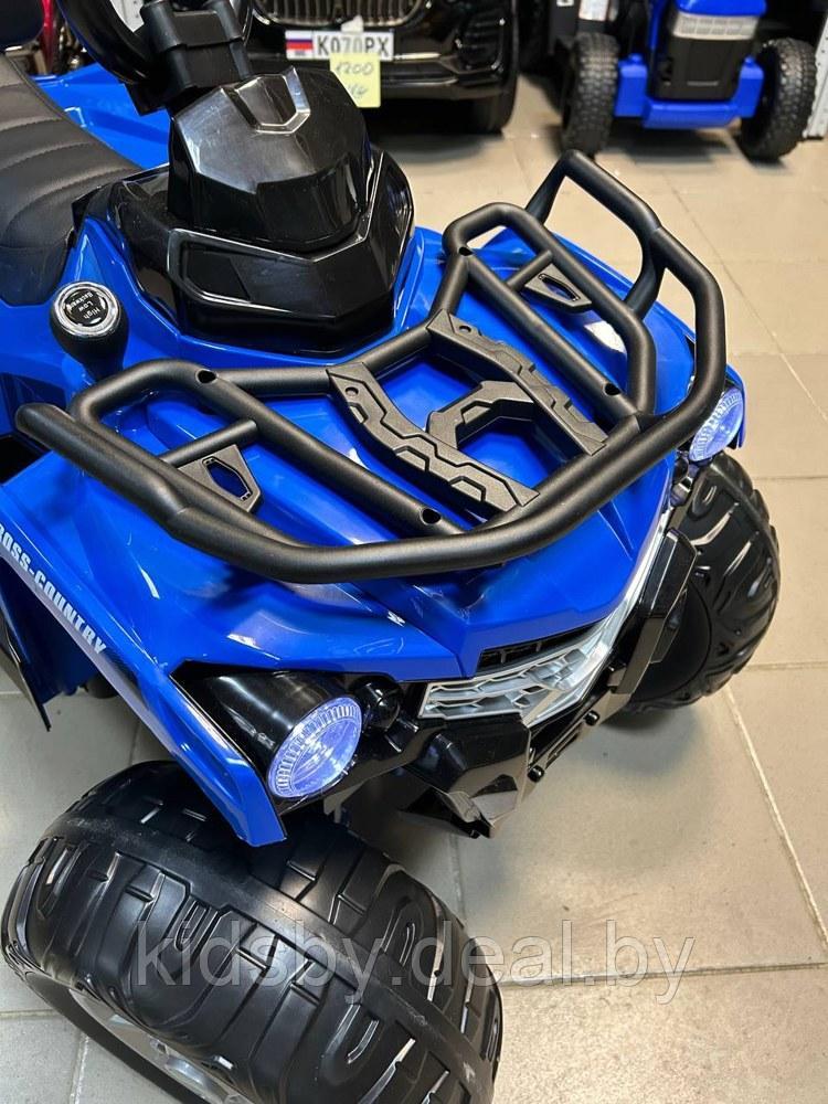 Детский электроквадроцикл RiverToys JS009 (синий) - фото 3 - id-p181943885