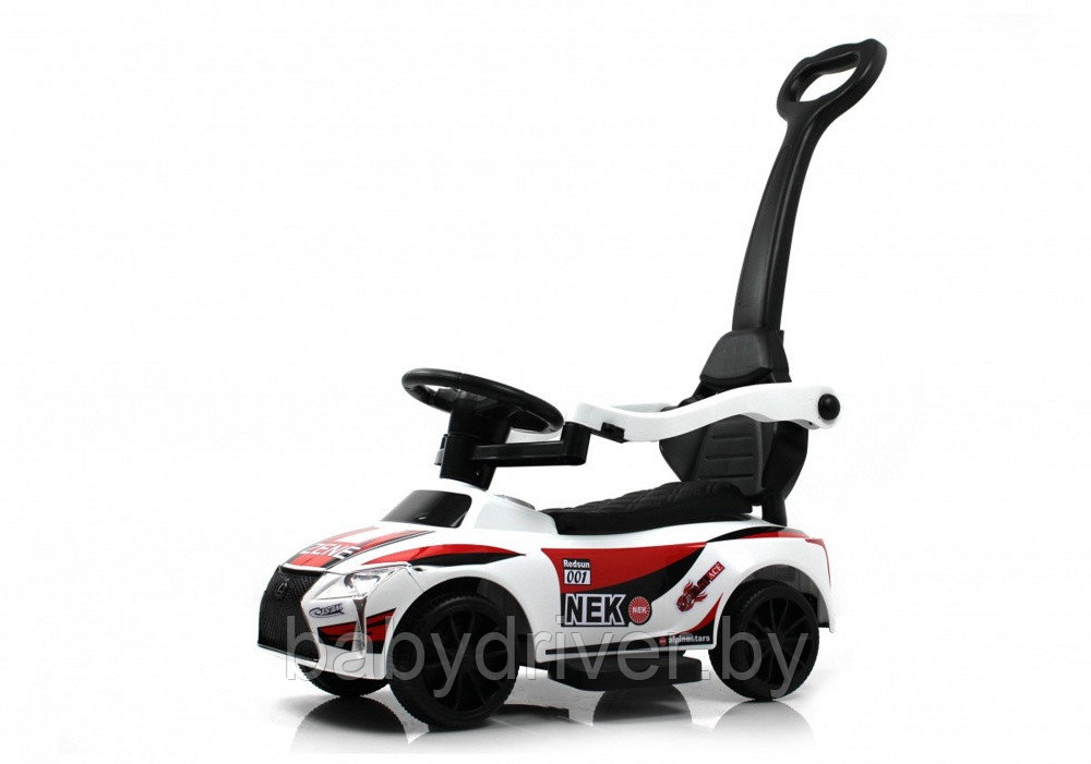 Детский толокар RiverToys F004FF-P (белый) Lexus