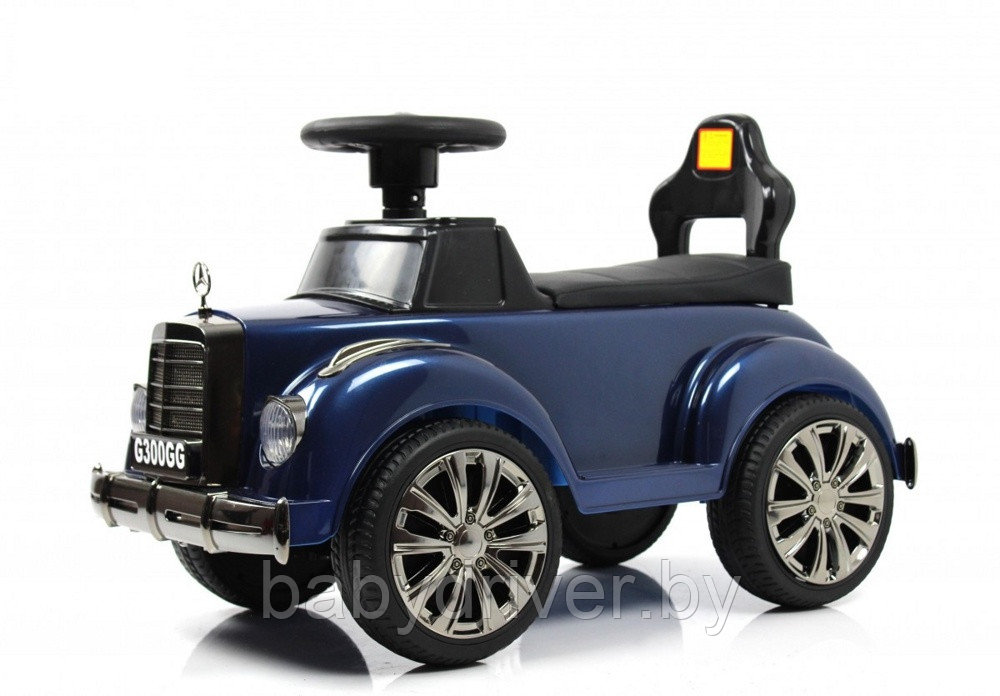 Детский толокар RiverToys Mercedes-AMG 300S G300GG (синий глянец)