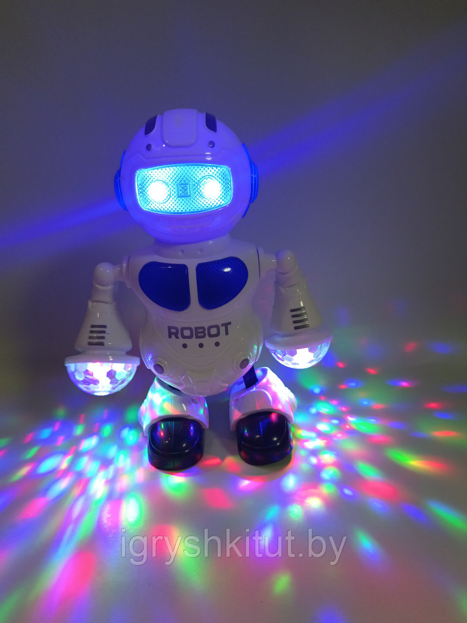 Робот танцующий "COOL", в коробке, со светом, арт.BT221309(5905B) - фото 4 - id-p197021126