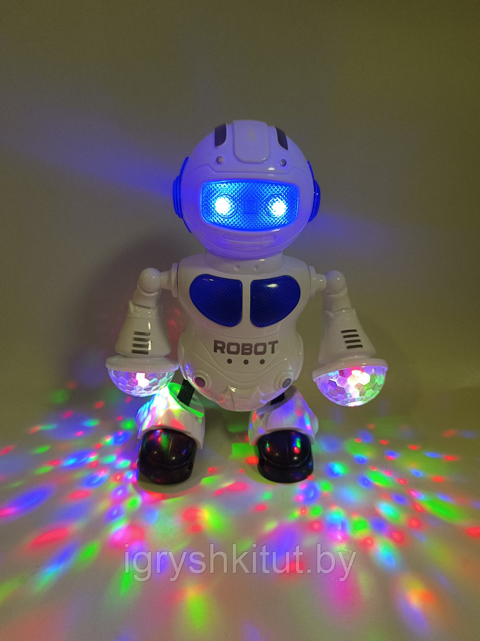 Робот танцующий "COOL", в коробке, со светом, арт.BT221309(5905B) - фото 1 - id-p197021126