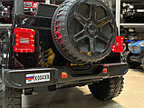 Детский электромобиль RiverToys X004XX (черный глянец) Полноприводный, фото 4