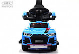 Детский толокар River Toys F002FF-P (синий) Audi, фото 2