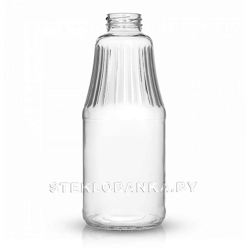 Стеклянная бутылка 1,0 л. (1 000 мл.) тв (43) СОК