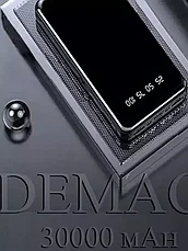 Портативное зарядное устройство / Power Bank Demaco  A86 30000 mah (Чёрный), фото 3