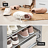 Шкаф складной тканевый для обуви Shoe Cabinet 160х60х30см. / Обувница из 9 полок / Полка для обуви, фото 2