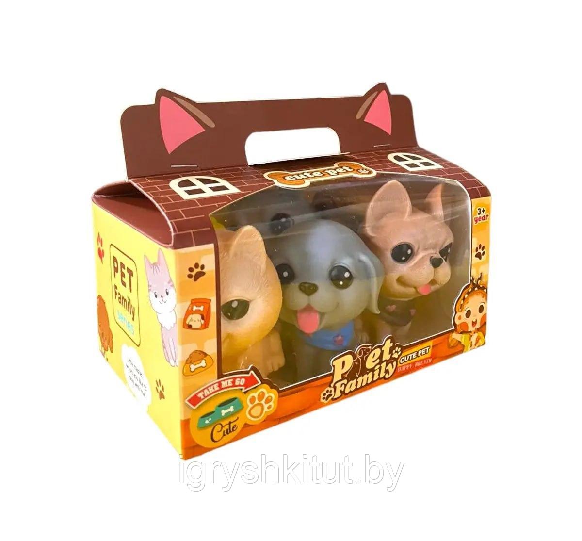 Игровой набор "Cute pets". В наборе: 6 щенят