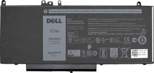 Аккумулятор 6MT4T для ноутбуков DELL Latitude E5570 (7.6V 62Wh) - фото 1 - id-p221029966