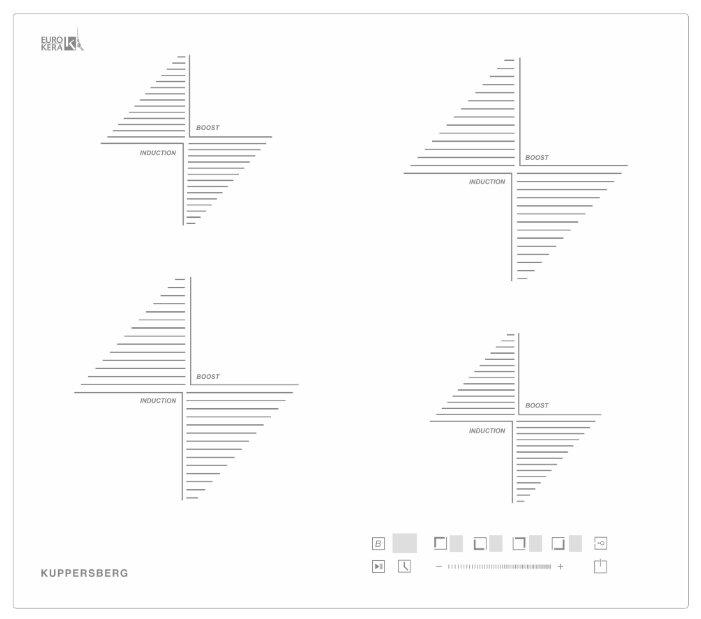 Варочная панель Kuppersberg ICS 604 W - фото 1 - id-p220820319