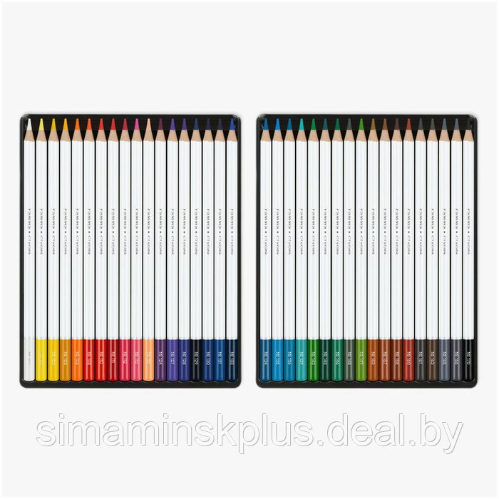 Карандаши цветные 36 цветов Гамма "Студия", диаметр грифеля 3,3 мм - фото 3 - id-p221030932