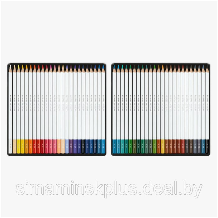 Карандаши цветные 48 цветов Гамма "Студия", диаметр грифеля 3,3 мм - фото 3 - id-p221030933