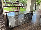 Шкаф-стол кухонный из нержавеющей стали, фото 7