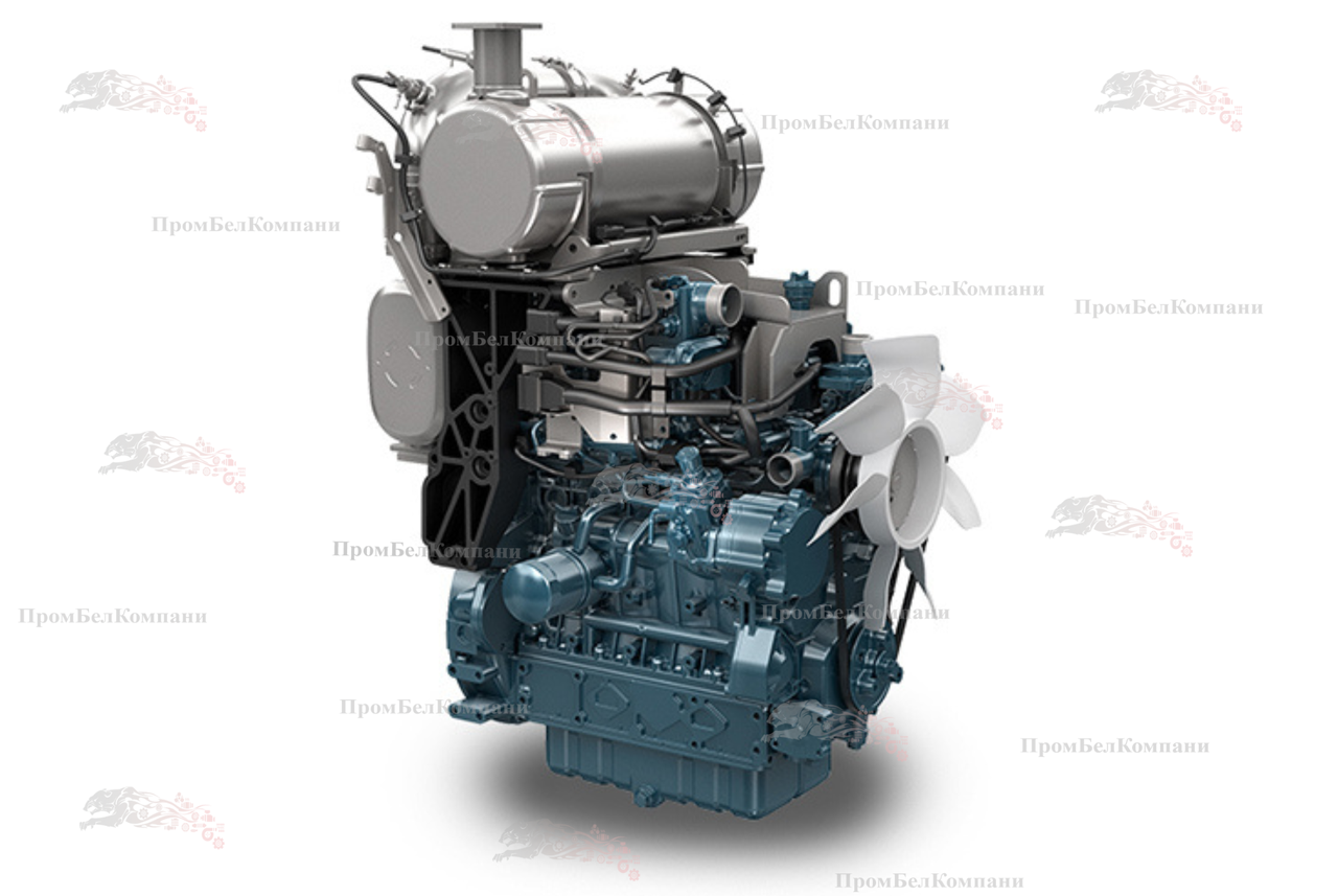 Двигатель Kubota V3800-T для техники Bobcat и Kubota - фото 1 - id-p221031643
