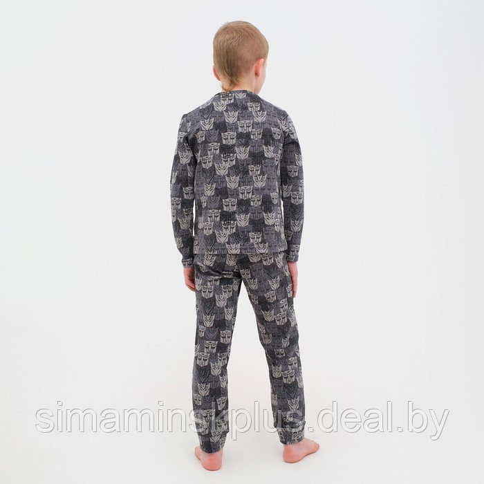 Пижама детская для мальчика Трансформеры, рост 122-128 - фото 3 - id-p221031556