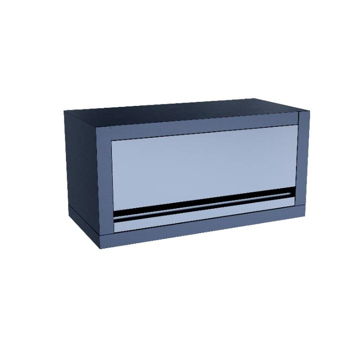 Шкаф-настенный кухонный из нержавеющей стали - фото 1 - id-p221032599