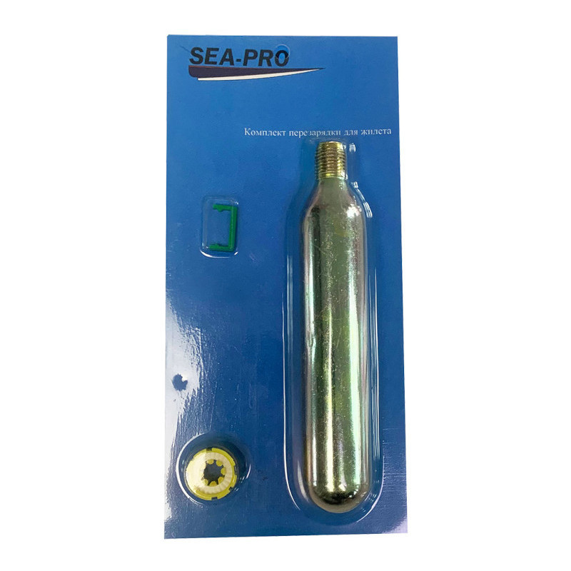 Комплект перезарядки для жилета SEA-PRO (33 г) автоматическое срабатывание - фото 1 - id-p221034214