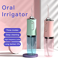 Ирригатор (флоссер) для гигиены полости рта Oral Irrigator 4 сменные насадки