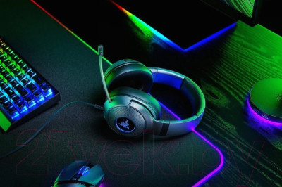 Наушники-гарнитура Razer Kraken V3 X / RZ04-03750300-R3M1 - фото 5 - id-p221032889