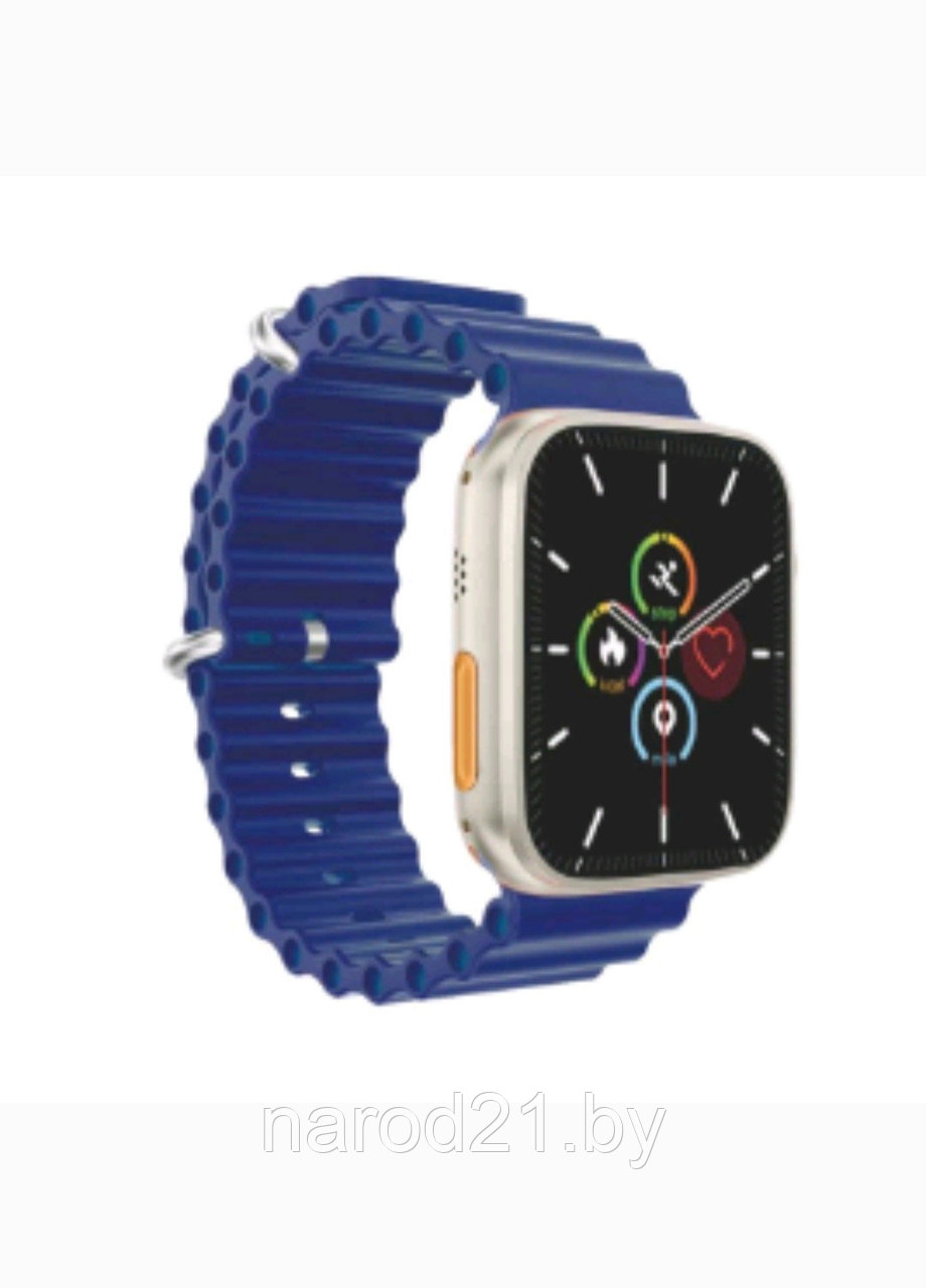 Apple Watch Ultra 49mm (черный оранжевый серый синий) умные часы - фото 4 - id-p124685470